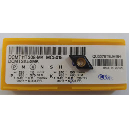 DCMT 11T308-MK MC5015...