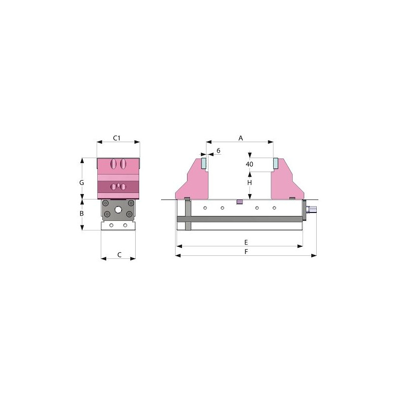 (S22) C0MAU100SA464 125X290 MORSE CUTER 